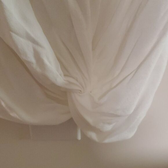 Lightweight faux tie front sweater - Picture 3 of 6